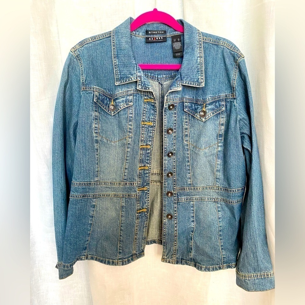 Axcess Liz Claiborne Jean Jacket size XL